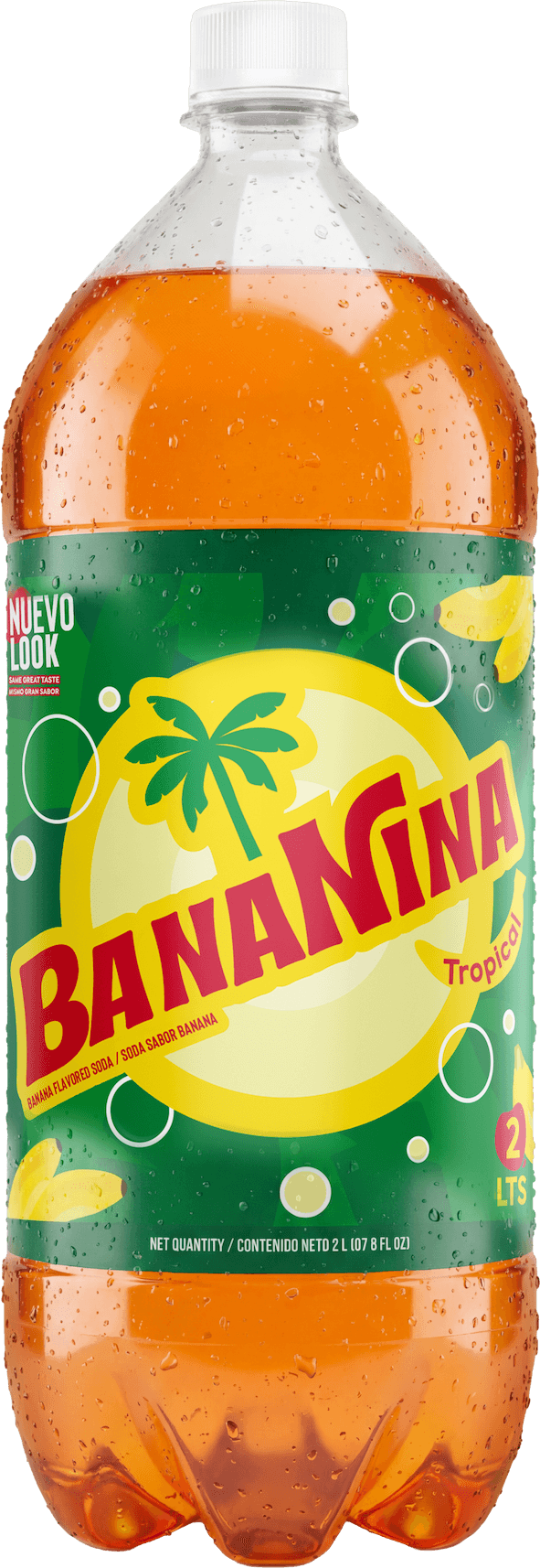 Botella de soda Bananina sabor banana